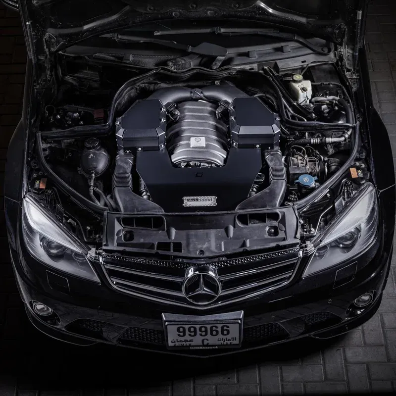BlackBoost Cold Air Intake System | for Mercedes AMG C63 (204) M156 6.2L V8