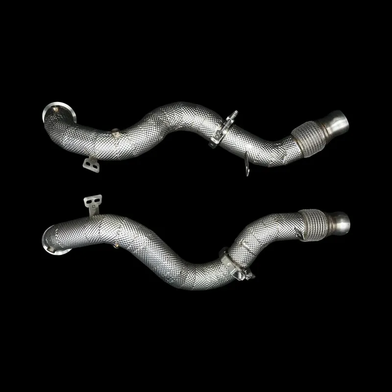 BlackBoost Catless Downpipes | for Mercedes AMG GLC63(S) (253) M177 LS1 4.0L V8 BiTurbo