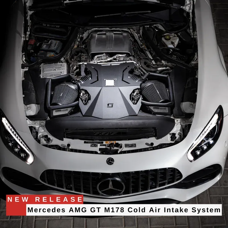 BlackBoost Cold Air Intake System | for Mercedes AMG GT S (190) M178 4.0 V8 BiTurbo Gen-2