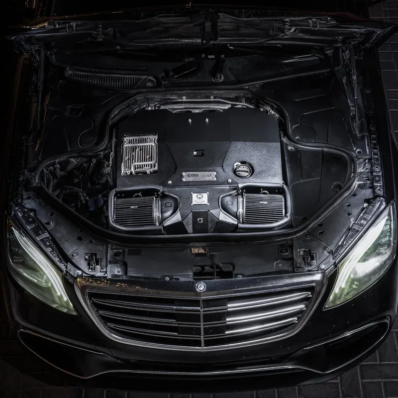 BlackBoost Cold Air Intake System | for Mercedes AMG S63(S) (222) M177 LS2 4.0L V8 BiTurbo Gen-2