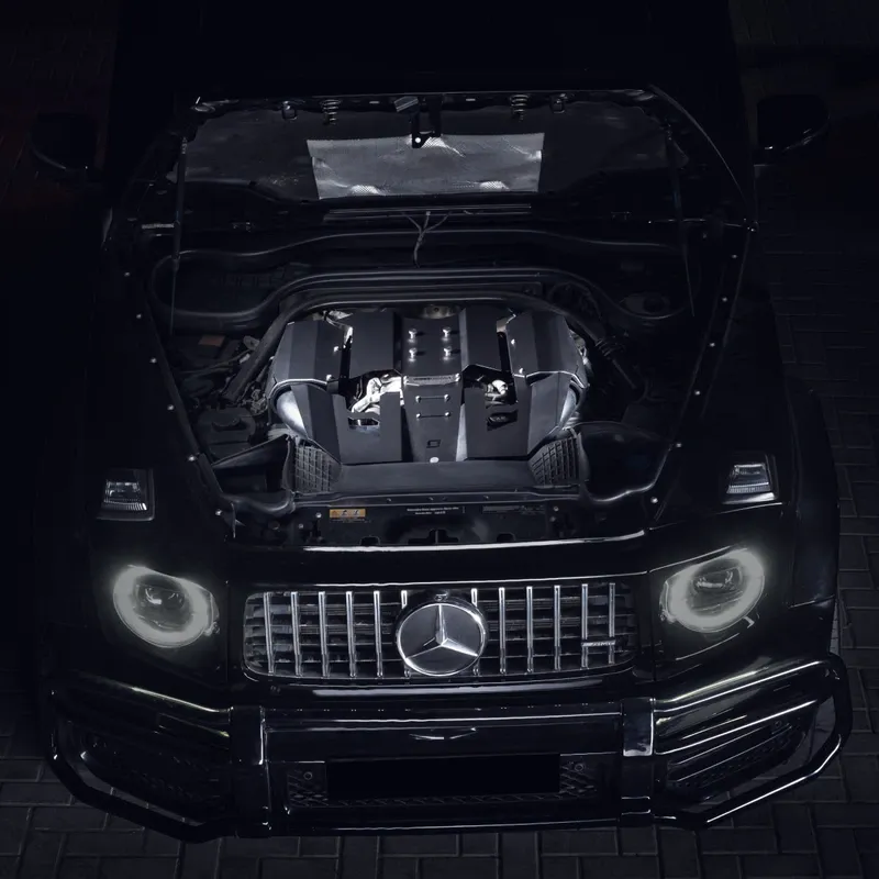 BlackBoost Cold Air Intake System | for Mercedes G500 (463) M176 4.0L V8 BiTurbo Gen-2
