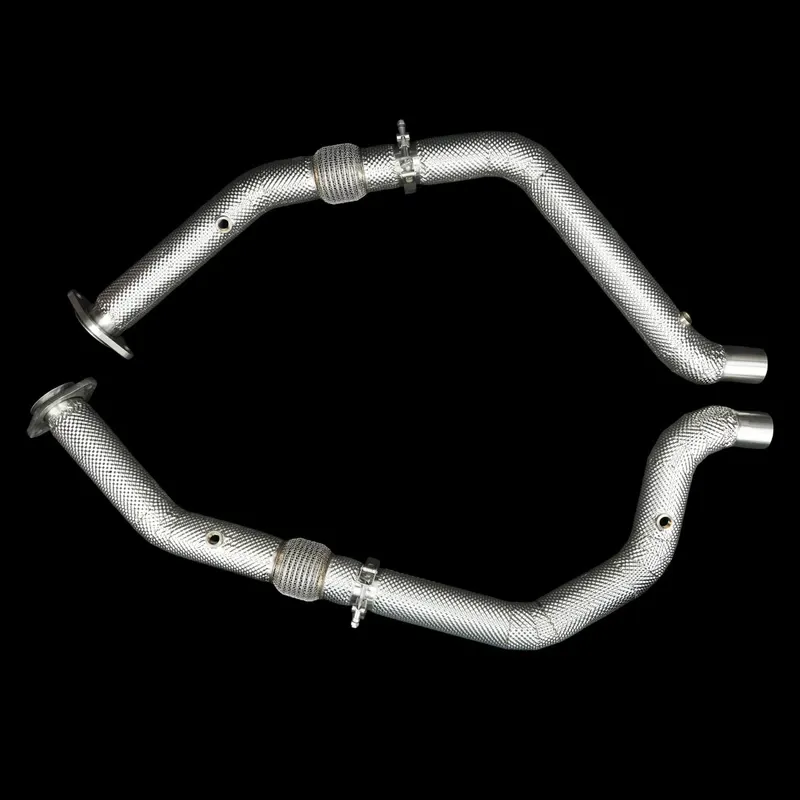 BlackBoost Catless Downpipes | for Land Rover Range Rover Sport (L494) SVR Facelift 508PS V8 5.0L S/C