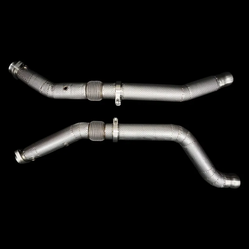 BlackBoost Catless Downpipes | for Mercedes AMG GLE500 (166) M278 4.7L V8 BiTurbo