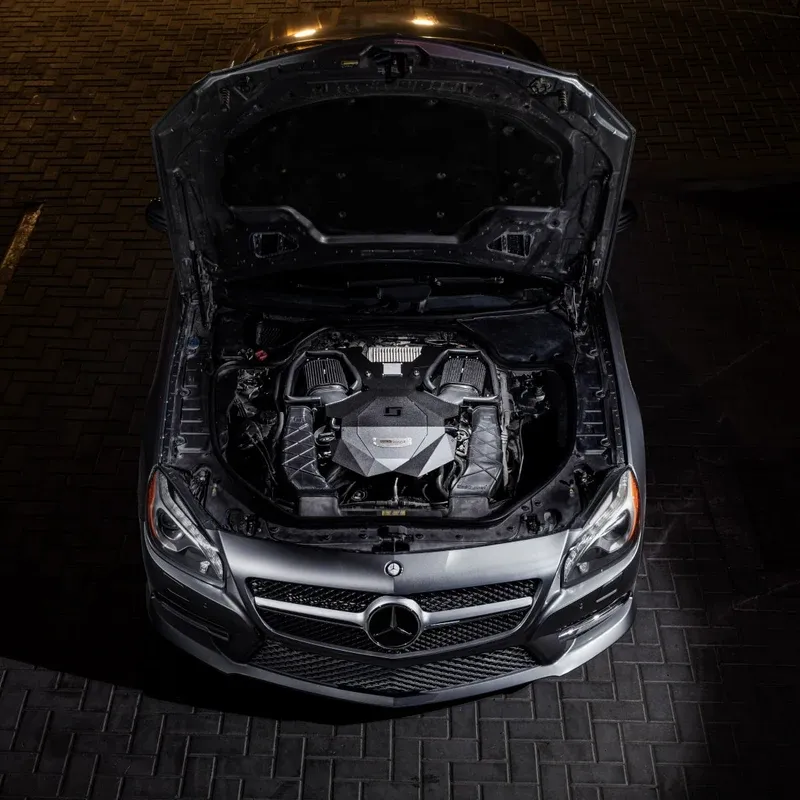 BlackBoost Cold Air Intake System | for Mercedes AMG SL500 (231) M278 4.7L V8 BiTurbo