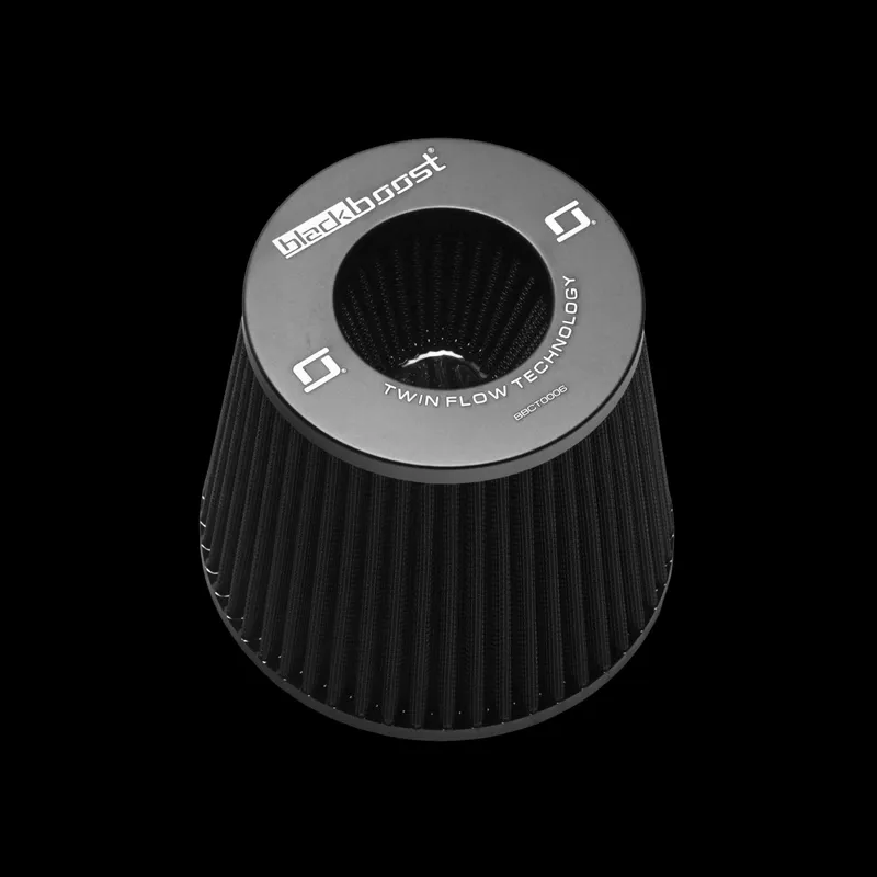BlackBoost Twin Flow Synthetic Dry Air Filter, conical (5.5" x 180mm) | for universal intake systems – 2
