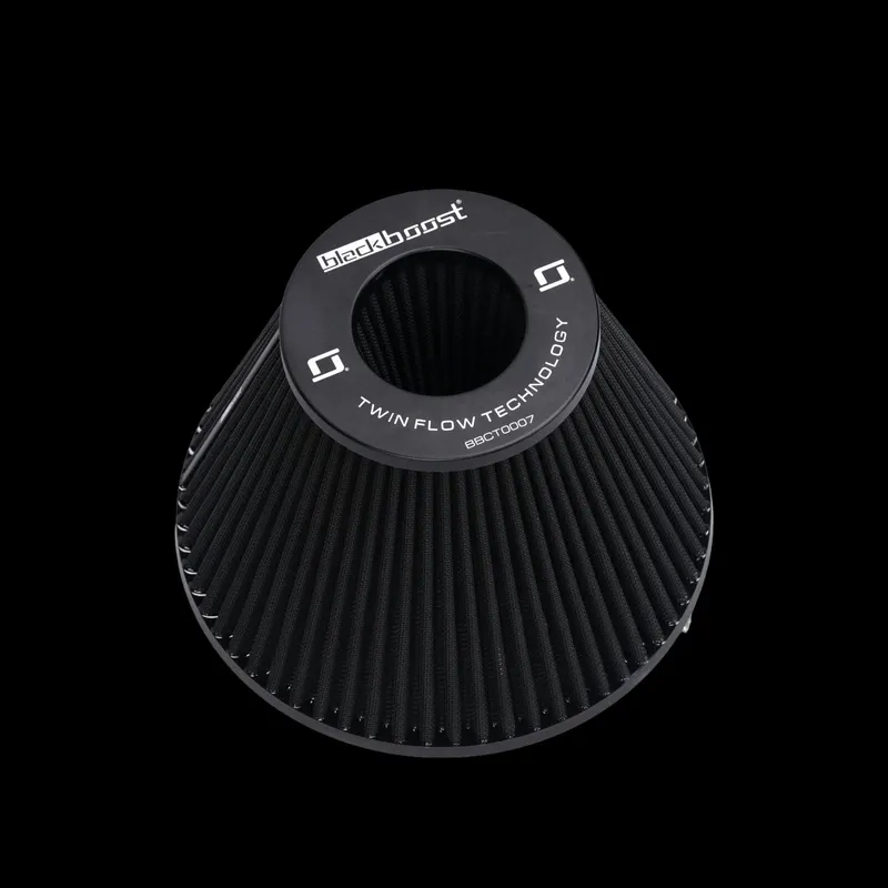 BlackBoost Twin Flow Synthetic Dry Air Filter, conical (8" x 191.5mm) | for universal intake systems – 2