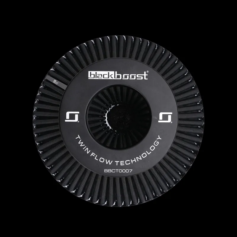 BlackBoost Twin Flow Synthetic Dry Air Filter, conical (8" x 191.5mm) | for universal intake systems – 3