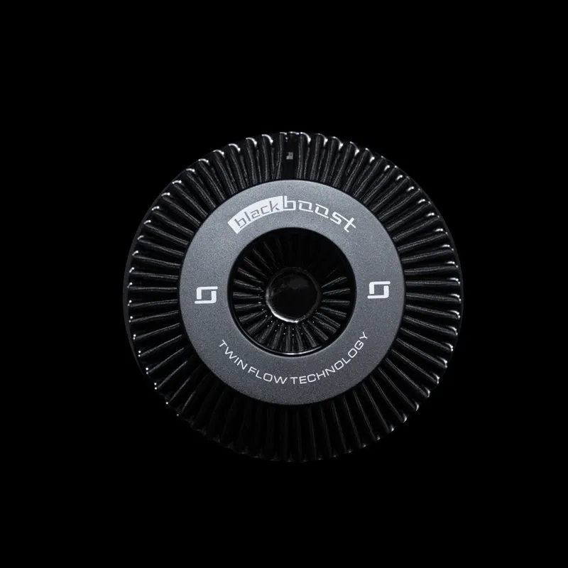 BlackBoost Twin Flow Synthetic Dry Air Filter, conical (8" x 251.5mm) | for universal intake systems – 2