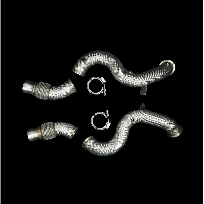 BlackBoost Catless Downpipe | for Mercedes S63 W222 M157