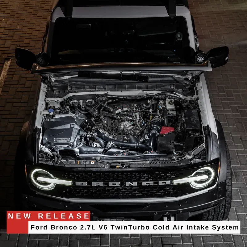 BlackBoost Cold Air Intake System | for Ford Bronco (U725) 2.7L EcoBoost V6 TwinTurbo