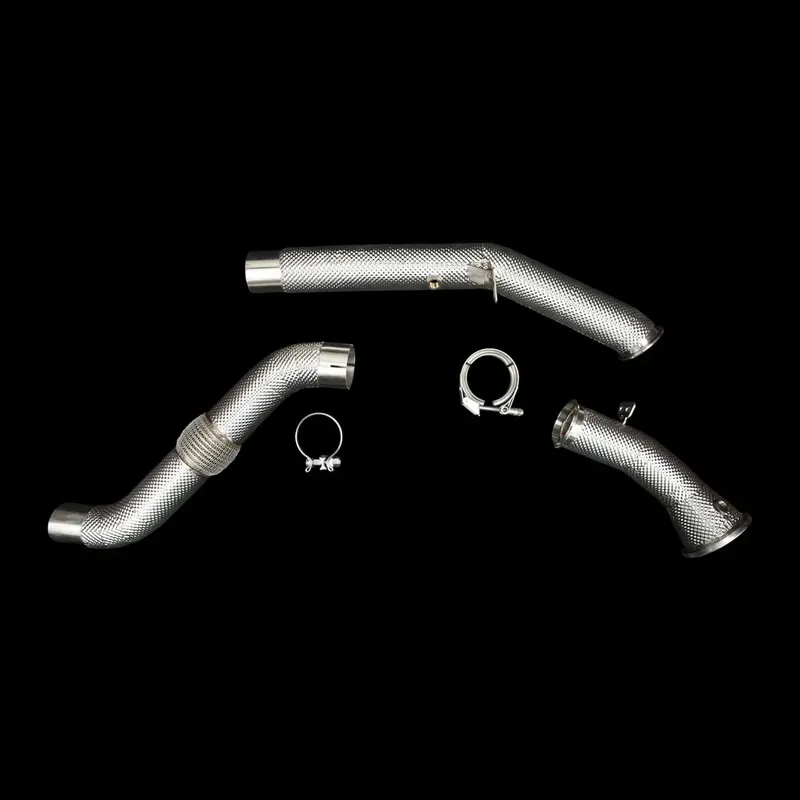 BlackBoost Catless Downpipe | for Land Rover Defender 90/110/130 3.0L P400