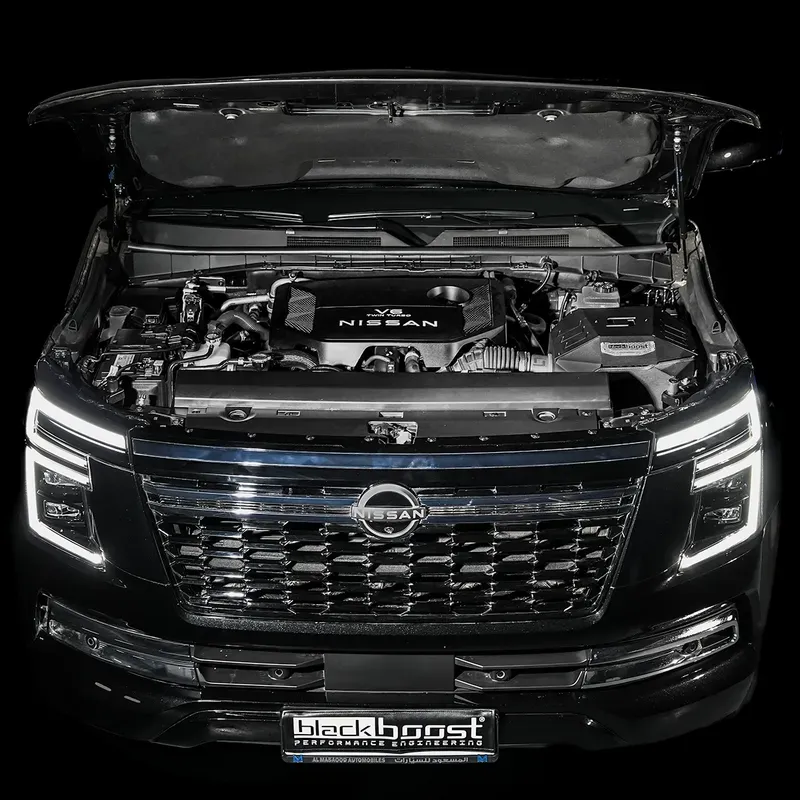 BlackBoost Cold Air Intake System | for Nissan Armada Y63 3.5L V6 TT