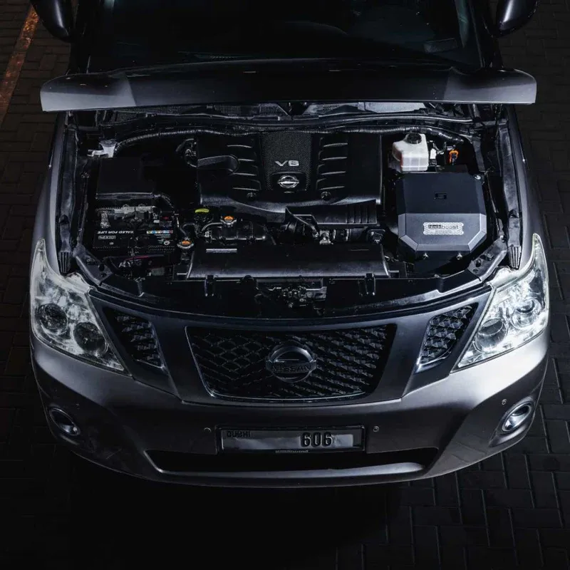 BlackBoost Cold Air Intake System | for Nissan Patrol Y62 LE (6th Gen) VK56D 5.6L V8 N/A